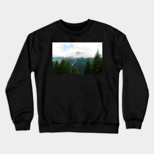 Low Cloud Over Carnic Alps Near Sauris Crewneck Sweatshirt